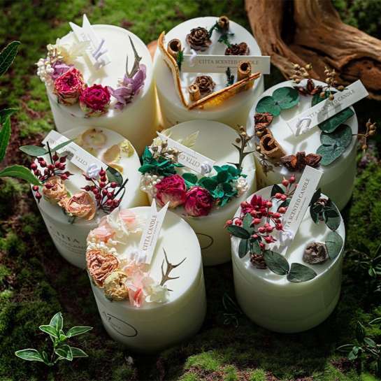 Mùi Hương Nến Thơm Phong Cách Hoa Khô